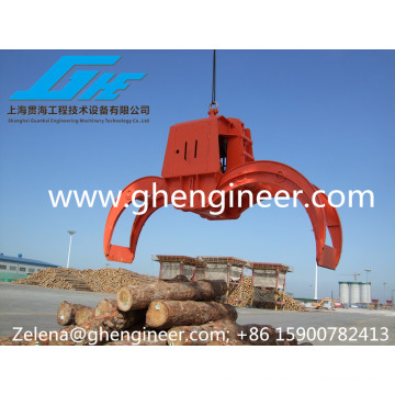 25T diesel engine Wireless remote control grab for loading bulk material